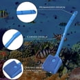 thumbnail image 4 of Aquarium Sponge Cleaner Aquarium Sponge with Handle Aquarium Glass Cleaner Aquarium Sponge Cleaner Aquarium Sponge Cleaning Brush Aquarium Brush Aquarium Sponge Disc, 4 Pieces, Green, Blue, 4 of 5