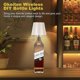 thumbnail image 3 of Wireless Bottle Lamp, 3 Color Rechargeable Wine Bottle Lights for Bars Restaurants, 3 of 5