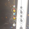 thumbnail image 4 of Hugtrwg Adorno Carillón Viento Cristal Hexagonal Navidad Jardín (3), 4 of 6