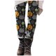thumbnail image 2 of ICHUANYI Clearance Womens Fashion Casual Hollween Printed Tight Leggings High Waist Pants(Gray, S) ICHUANYI WER2023081205671, 2 of 5