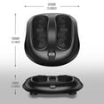 Nekteck Foot Massager Kneading Shiatsu Therapy Massage with Built in Heat Function and Power