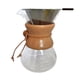 thumbnail image 3 of Cafetera de Goteo Manual de Vidrio Transparente con Filtro de Acero Inoxidable Soledad 600ml, 3 of 9