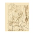 thumbnail image 4 of Topographical Map - Las Vegas Nevada Quad - USGS 1908 - Vintage Wall Art, 4 of 4