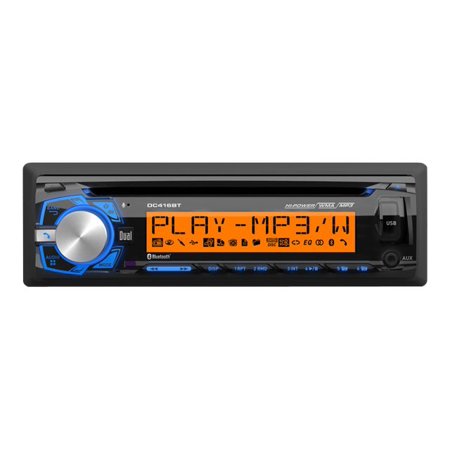 UPC 827204111277 product image for Dual DC416BT - Car - CD receiver - in-dash - Single-DIN - 50 Watts x 4 | upcitemdb.com