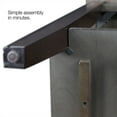 thumbnail image 2 of Leick Laurent Solid Wood Hall Stand in Chocolate Cherry, 2 of 7