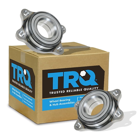 TRQ Wheel Hub Bearing Modules Pair for Audi A4 A6 A8 S4 S6 S8 VW Passat BHA52865 Fits select: 2005 ,2007 AUDI NEW S4