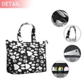 thumbnail image 2 of Black Paw Travel Tote Bags for Women Carry On,Large Weekender Bags for Women Travel,Multi Functional Duffle Bag for Work,Shopping,Sports, 2 of 5