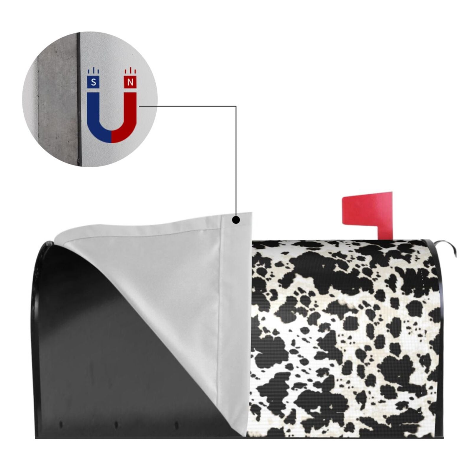 Kdxio Magnetic Mailbox Cover 21x18 in Mailbox Cover Outdoor Decoration Holiday Mailbox Covers for Home Garden Yard-21x18 in