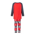 thumbnail image 5 of Meihuid Matching Family Christmas Pajamas Holiday Sleepwear Set Long Sleeve Pullover and Printed Pants S-XXL, 5 of 9