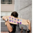 thumbnail image 3 of Autocollants Filles, 100 Pcs Autocollants Esthétiques VSCO Tumblr Violets Imperméables, 3 of 5