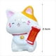 thumbnail image 4 of Adornos de Gatos de la Suerte, Juego de Figuras de 8 Piezas de Gatos de la Riqueza, Modelo de Resina de Gatito en Miniatura de la Fortuna, Adorno para Escritorio, 4 of 5