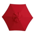 thumbnail image 1 of Cubierta del dosel del parasol Sunnimix Impermeable 3 m 8 Costilla rojo, 1 of 8