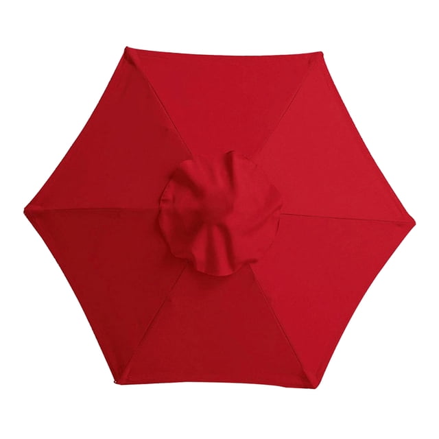 Cubierta del dosel del parasol Sunnimix Impermeable 3 m 8 Costilla rojo