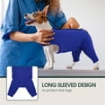 thumbnail image 5 of HQREA Dog Recovery Suit for Medium Large Dogs Female Body Suits after Surgery Two-legs Doggy Onesie for Stop Licking & Wound Protection, 5 of 6