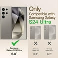 thumbnail image 2 of JETech Electroplated Case for Samsung Galaxy S24 Ultra 6.8-Inch, Camera Lens Full Protection, Compatible with MagSafe Wireless Charging, Shockproof Soft TPU Phone Cover (Titanium Gray), 2 of 7
