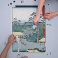 thumbnail image 3 of Thatch-roof Shelters along the Tokaido Road Japanese Wood-Cut Print (1000 Piece Puzzle, Size 19x27, Challenging Jigsaw Puzzle for Adults and Family, Made in USA), 3 of 4