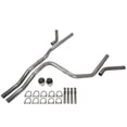 thumbnail image 3 of Truck Exhaust Kits- Cat-back 2.5" Dual Exhaust Kit with Corner Exit Slash Cut Tips, 3 of 10