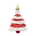 thumbnail image 2 of KeirineCC Christmas Tree Decorations - Christmas Ornaments Set for Christmas Tree Pack of 4 - Christmas Pendant for Home Decorations - Red, 2 of 7