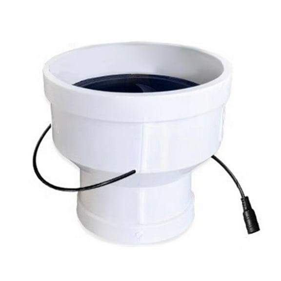 High Speed 12V Inline Exhaust Fan 75mm to 110mm 1980RPM Duct Fan No Battery For Bathroom Kitchen Office Ventilation