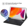 thumbnail image 3 of Adecuado para Air4 10.9 (compatible con Pro11 2020/2018), funda colorida para teclado, funda de cuero con ranura para bolígrafo de TPU, funda para teclado Bluetooth F JAMW Sencillez, 3 of 5