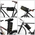 thumbnail image 2 of Bike Handlebar Bag Multifunctional Mountain Bike Front Bag Bicycle Frame Bag Shoulder Bag Cycle Storage Pouch Pannier, 2 of 5