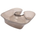 thumbnail image 1 of USHOBE Repose-Nuque de Salon pour Salon de Coiffure PVC Gris Foncé 1Pcs, 1 of 8