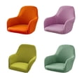 thumbnail image 4 of Funda protectora para silla de comedor Naiovety 2 piezas Naranja, 4 of 6