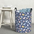 thumbnail image 7 of KLL Cute Baby Animals Waterproof Foldable Laundry Hamper Bucket with Handles for Storage Bin,Kids Room,Home Organizer (Small ), 7 of 7