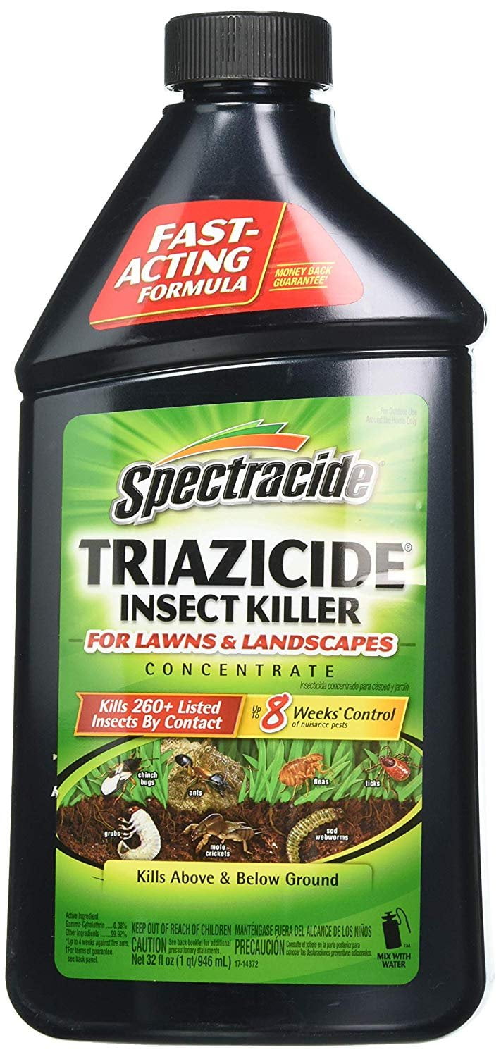 Spectracide Triazicide Insect Killer For Lawns & Landscapes Concentrate, 32-Ounce - Walmart.com ...