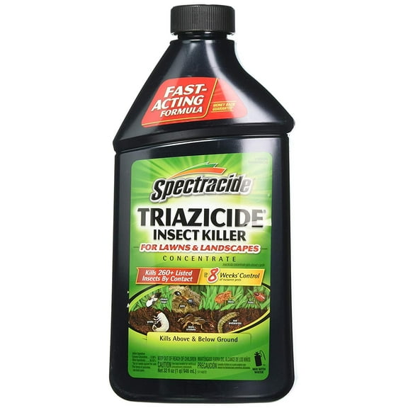 Spectracide Triazicide Insect Killer For Lawns & Landscapes Concentrate, 32-Ounce