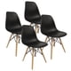 thumbnail image 4 of 4 Sillas Eames Modernas De Comedor Minimalista negro, 4 of 5
