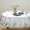 Sage, variant on Sage Green Leaf Floral Oval Tablecloth 60x84in, Waterproof Farmhouse Table Cover for Indoor Outdoor Dining