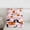 Orange White Pink 382, variant on Manfei Teens Spooky Halloween Bedding Comforter Set,Pink Orange White Twin Comforter Sets,Kawaii Pumpkin Ghost Bedding Set For Boys Girls,Breathable Home Decor Reversible,2-Piece