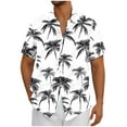 thumbnail image 2 of Xixinqiwan No Boundaries Hawaiian Shirt for Men Summer Beach Casual Short Sleeve Button Down Shirts Printed Tropical Vacation Tops, 2 of 5