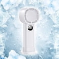 thumbnail image 4 of Ohufall Rechargeable Handheld Mini Fan USB Powered Silent Powerful Small Cooling Fan For Travel And Office, 4 of 4