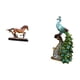 thumbnail image 5 of Figura de caballo,Figura coleccionable de caballo en miniatura,Figura de escritorio,Estatua de pavo real en estante,escritorio,decoración del hogar,Figuras decorativas creativas para la, 5 of 8