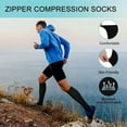 thumbnail image 3 of New Compression Socks Anti-Varicose Veins Medical Care Blood Circulation Edema Diabetic Knee High Socks 6 XXL(EU 41-45), 3 of 6