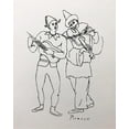 thumbnail image 3 of Pablo Picasso "Two Musicians" CUSTOM FRAMED Lithograph Generic, 3 of 3