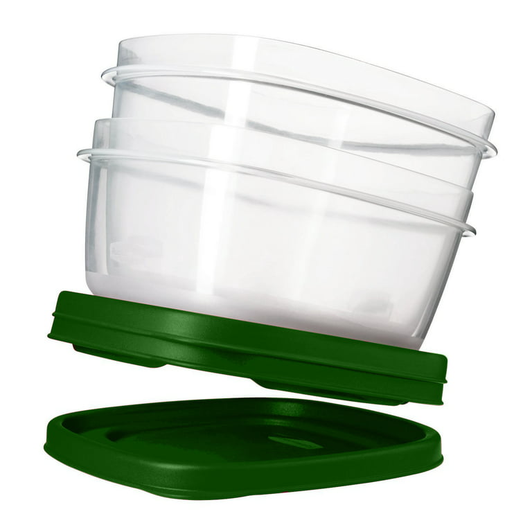 Rubbermaid 30pc Food Storage Container Set with Easy Find Lids Forest Green