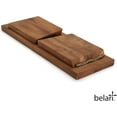 thumbnail image 3 of Teak Meditation Bench - Meditation Seat - Meditation Stool - Kneeling Meditation Chair - Portable Folding Meditation Bench - Seiza Yoga Meditation Bench - Prayer Bench (Teak), 3 of 8