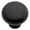 Black, variant on Hickory Hardware Oxford Antique Collection Knob, 1-1/4" Dia. - Windover Antique