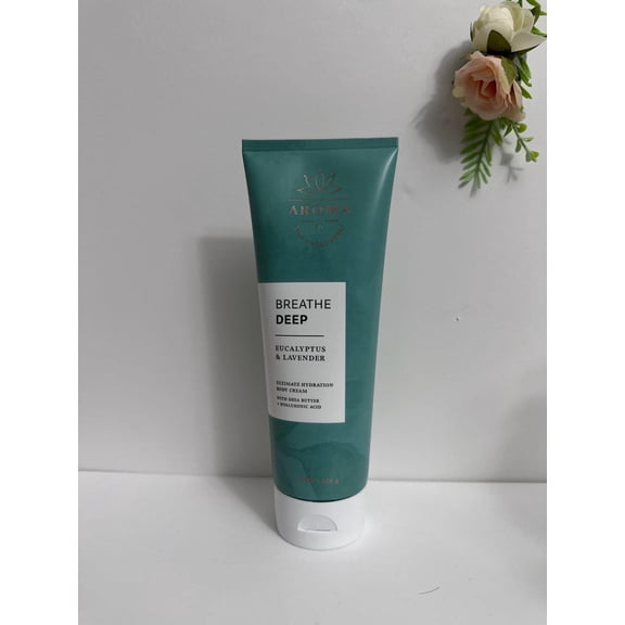 Bath And Body Works Eucalyptus And Lavender Aromatherapy Moisturizing Body Cream - 8Oz.
