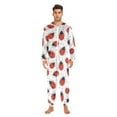 thumbnail image 6 of joogoo Ladybugs Polka Dots Unisex Adults Onesies Pajamas Jumpsuits L, 6 of 7