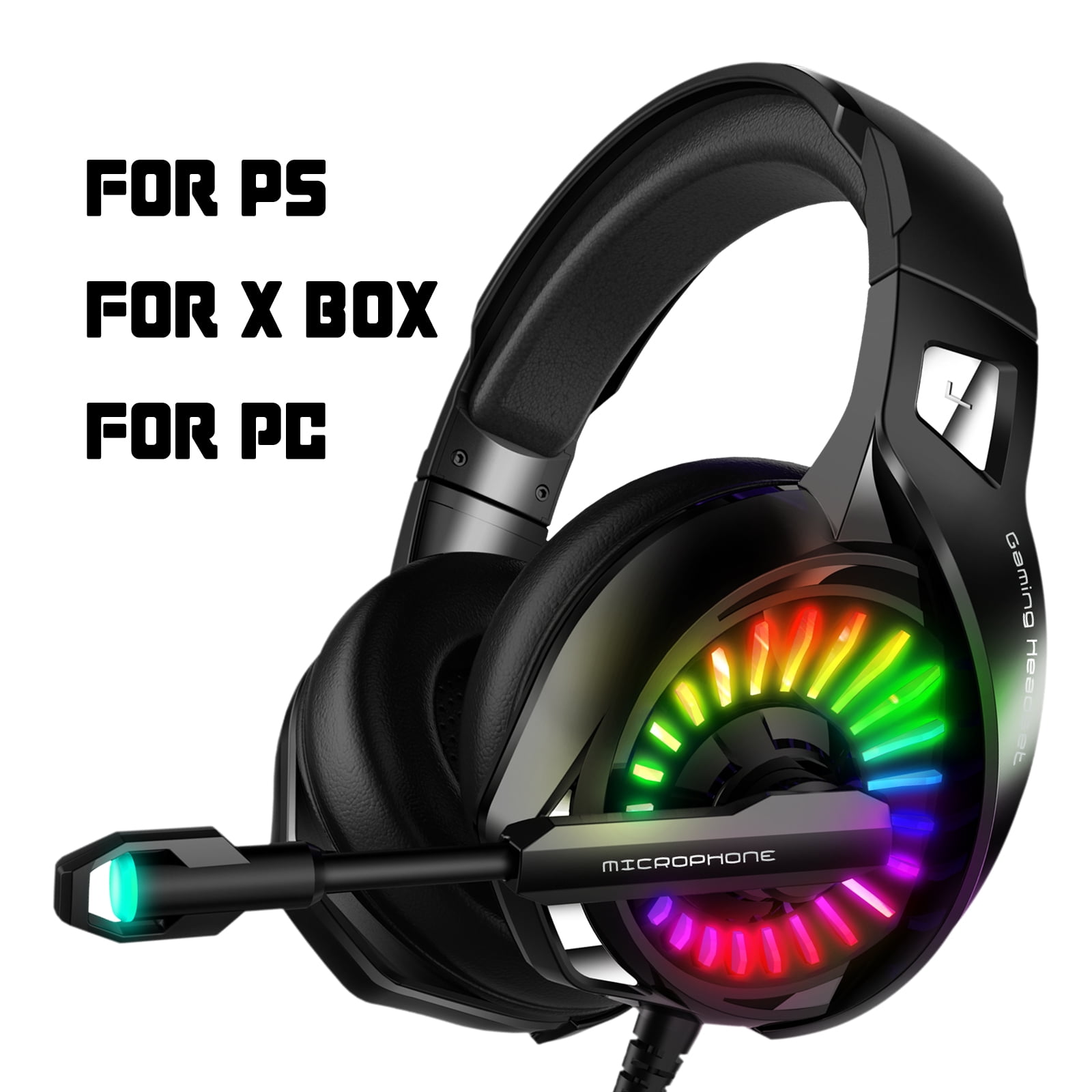 Gaming Headset for Xbox One PS4 PC Gaming Headphones, EEEkit Noise