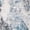 Gray/Turquoise, variant on Safavieh Lagoon Mia Diamond Area Rug, Ivory/Gray, 5'3" x 7'6"