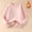 Pink, variant on OGLCCG Kids Fleece Lined Sweatshirt Long Sleeves Cotton Pullover Tops for Little Girls Boys Solid Color Winter Warm Soft Shirts 3-14 Years