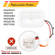 thumbnail image 4 of 2 piezas W10695459 W10843353 W11683243 para componente de módulo de luz LED de refrigerador, reemplaza W10660728 W10279030 W11205083, 4 of 7