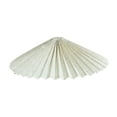 thumbnail image 3 of TOOYFUL Pleated Lamp Shade Stylish Light Cover for Living Room Bedside Cafe Flax, 3 of 9