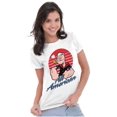 thumbnail image 4 of All American Popeye The Sailor Man Women's T Shirt Ladies Tee Brisco Brands L, 4 of 5