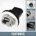 thumbnail image 3 of Enchufe de bombilla de luz de giro, enchufe de lámpara de señal de giro, enchufe de bombilla de luz de estacionamiento para Jeep Compass 2007- 2017, 3 of 7